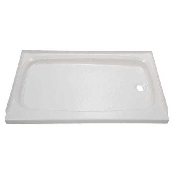 Lippert 24IN X 40IN SHOWER PAN; RIGHT DRAIN - PARCHMENT 209500